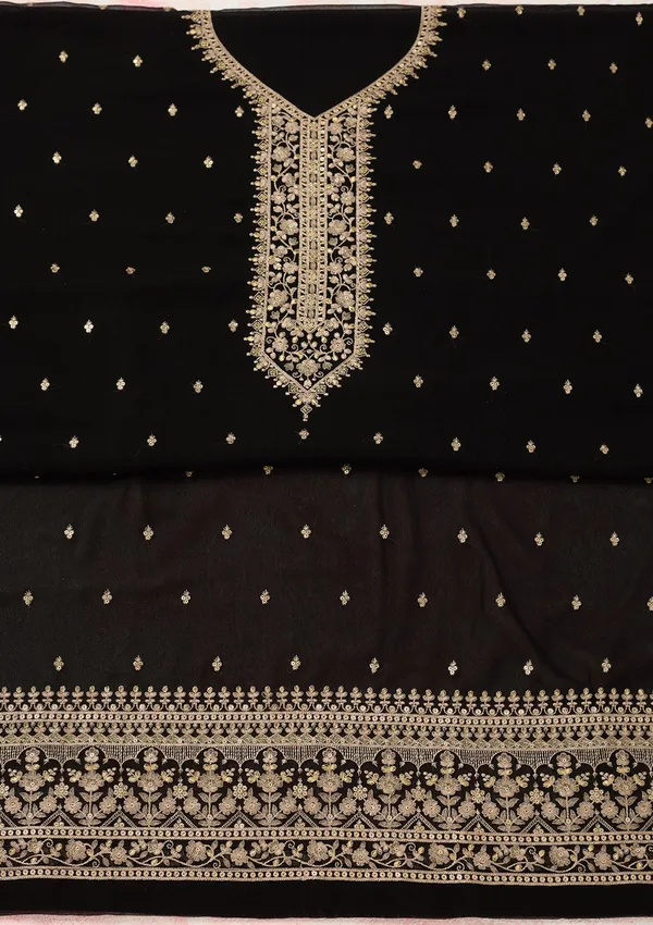 Black_Threadwork_Georgette_Unstitched_Salwar_Suit