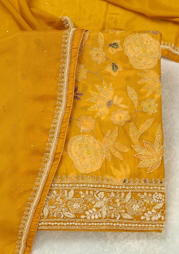 Mustard_Cutdana_Crepe_Unstitched_Salwar_Suit