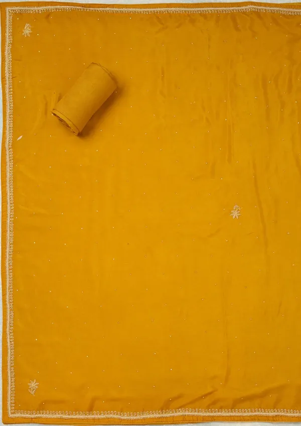 Mustard_Cutdana_Crepe_Unstitched_Salwar_Suit
