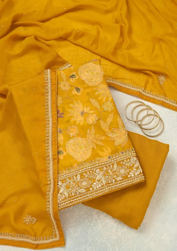 Mustard_Cutdana_Crepe_Unstitched_Salwar_Suit