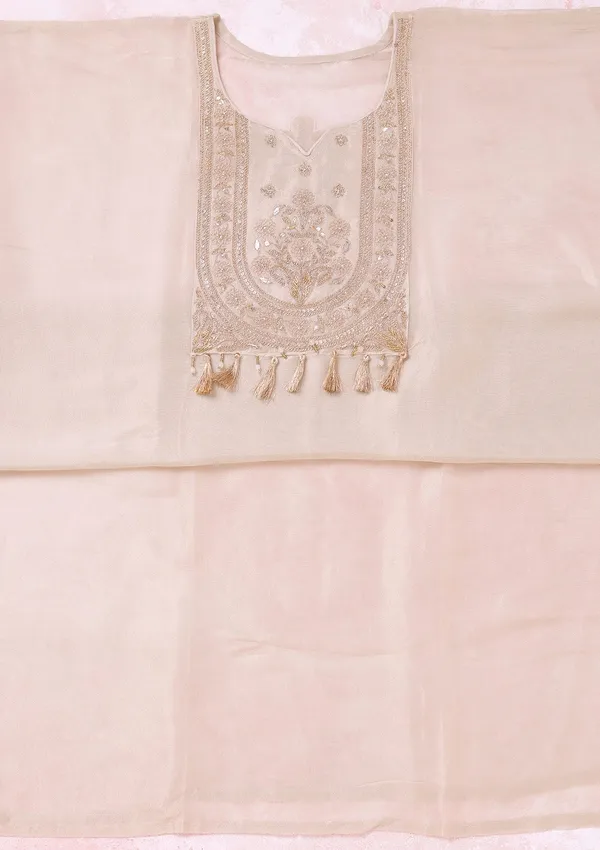Beige_Zariwork_Gold_Tissue_Unstitched_Salwar_Suit