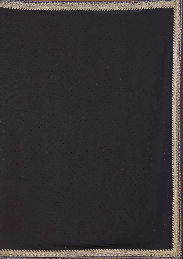 Navy_Blue_Zariwork_Silver_Georgette_Saree
