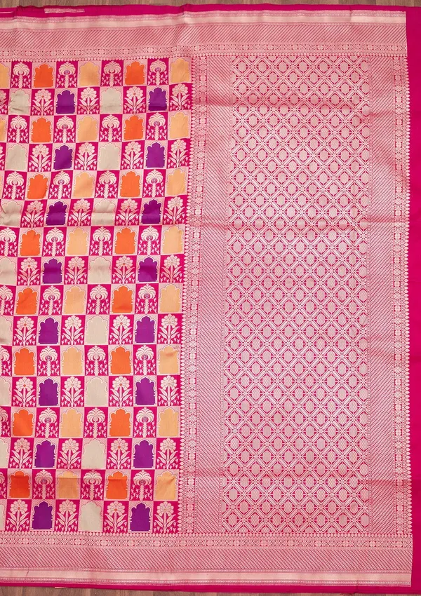 Rani_Pink_Zariwork_Silk_Silk_Saree