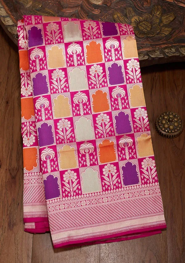 Rani_Pink_Zariwork_Silk_Silk_Saree