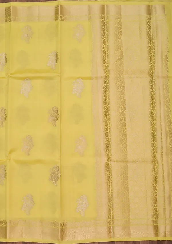 Lemon_Yellow_Zariwork_Silk_Silk_Saree