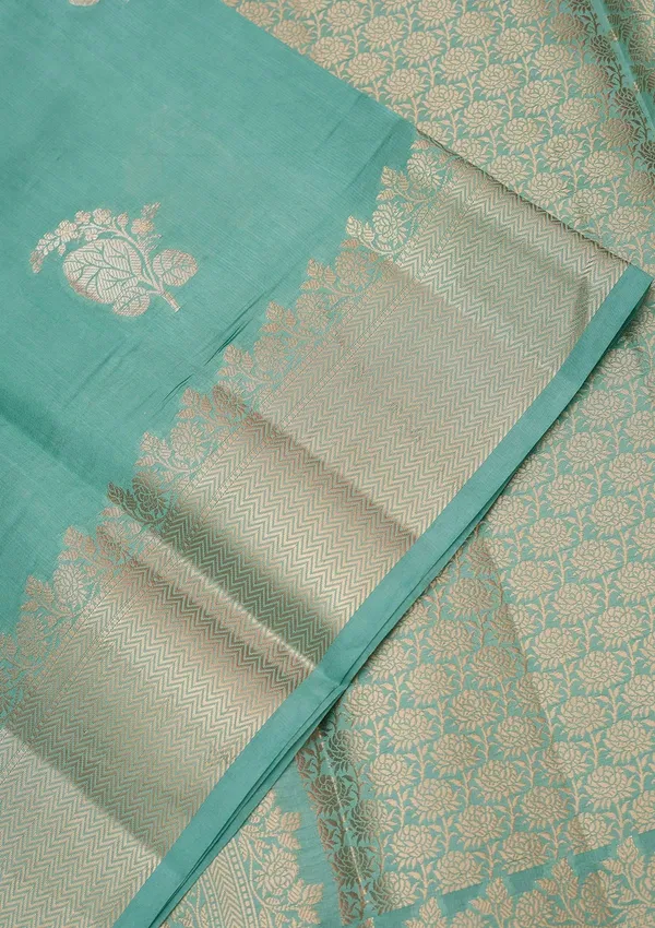 Sky_Blue_Zariwork_Gold_Pure_Silk_Silk_Saree