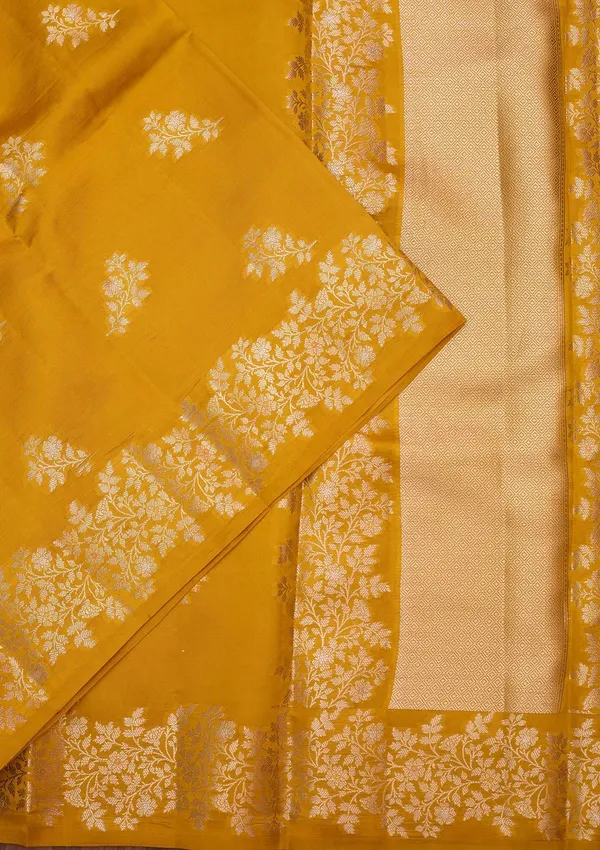 Mustard_Zariwork_Gold_Pure_Silk_Silk_Saree