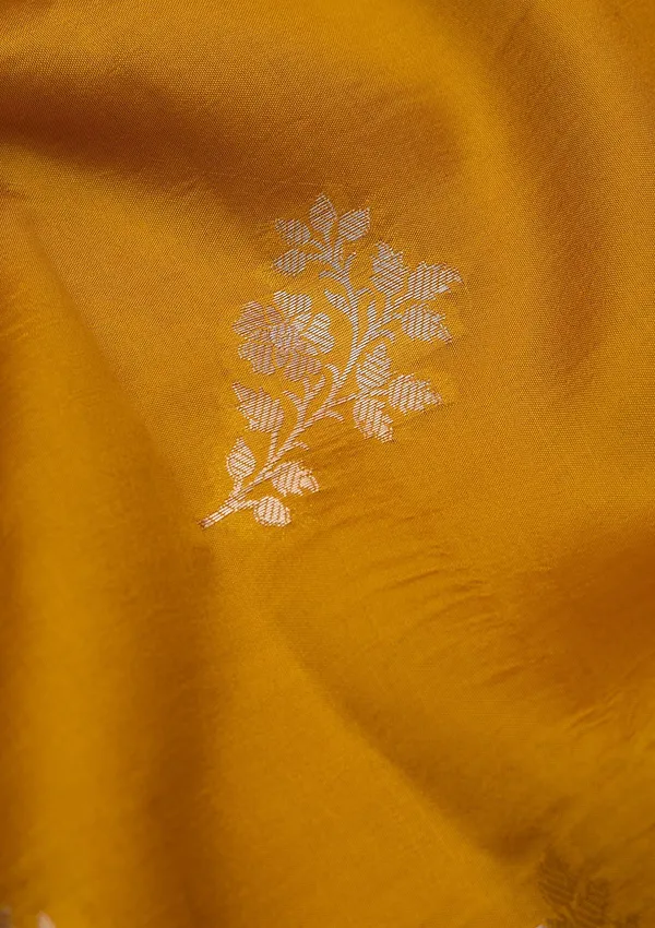 Mustard_Zariwork_Gold_Pure_Silk_Silk_Saree