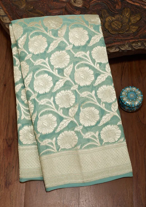 Sky_Blue_Zariwork_Gold_Pure_Silk_Silk_Saree