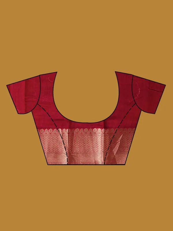 Red_Zariwork_Gold_Art_Silk_Silk_Saree