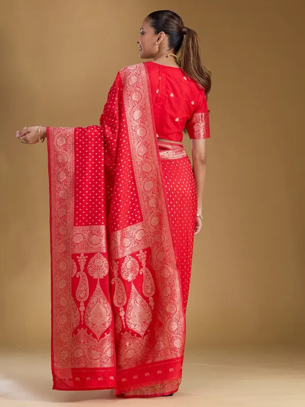 Red_Zariwork_Art_Silk_Silk_Saree