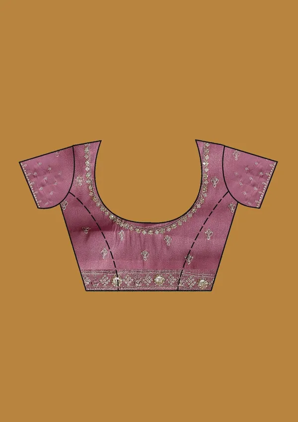 Onion_Pink_Zariwork_Gold_Tissue_Saree
