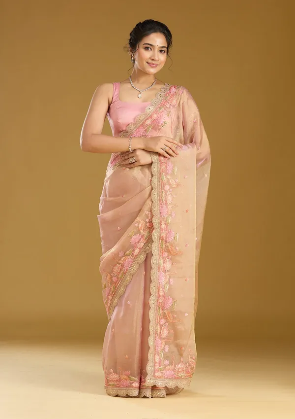 Onion_Pink_Threadwork_Tissue_Saree