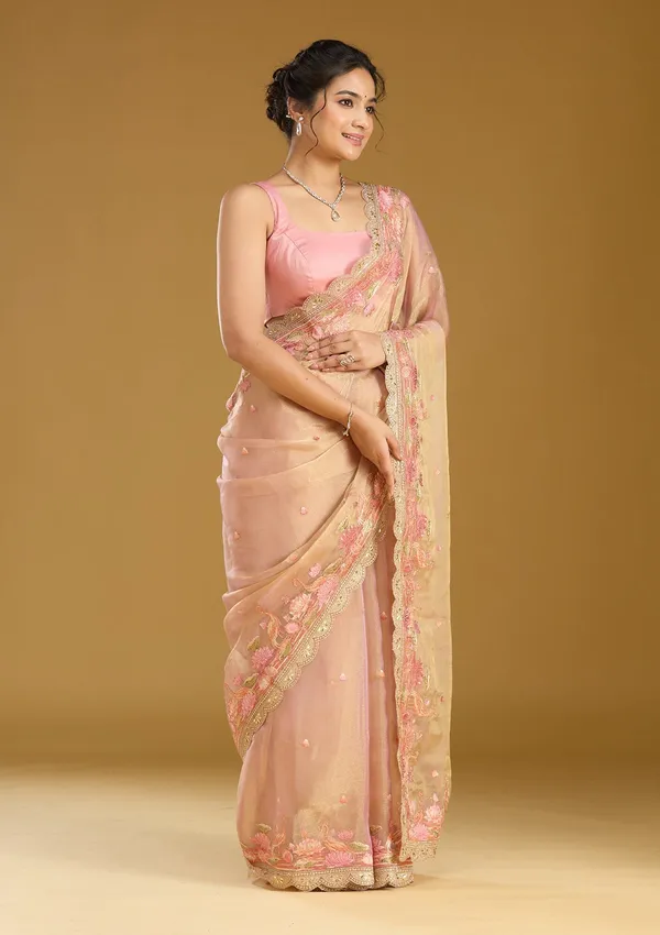 Onion_Pink_Threadwork_Tissue_Saree