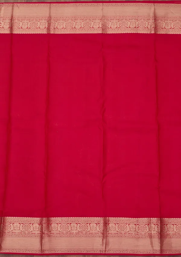 Red_Zariwork_Gold_Pure_Silk_Silk_Saree