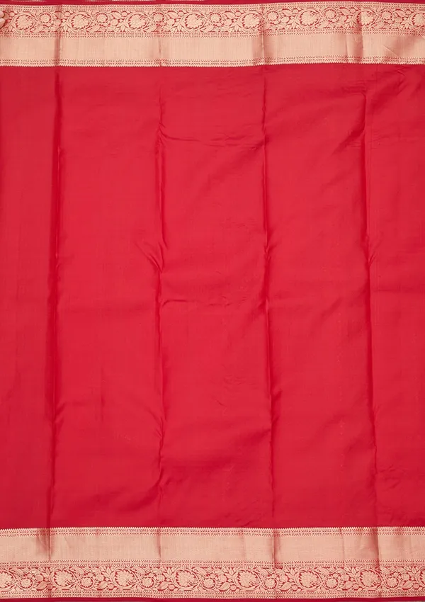 Red_Zariwork_Silver_Pure_Silk_Silk_Saree