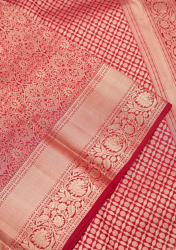Red_Zariwork_Silver_Pure_Silk_Silk_Saree