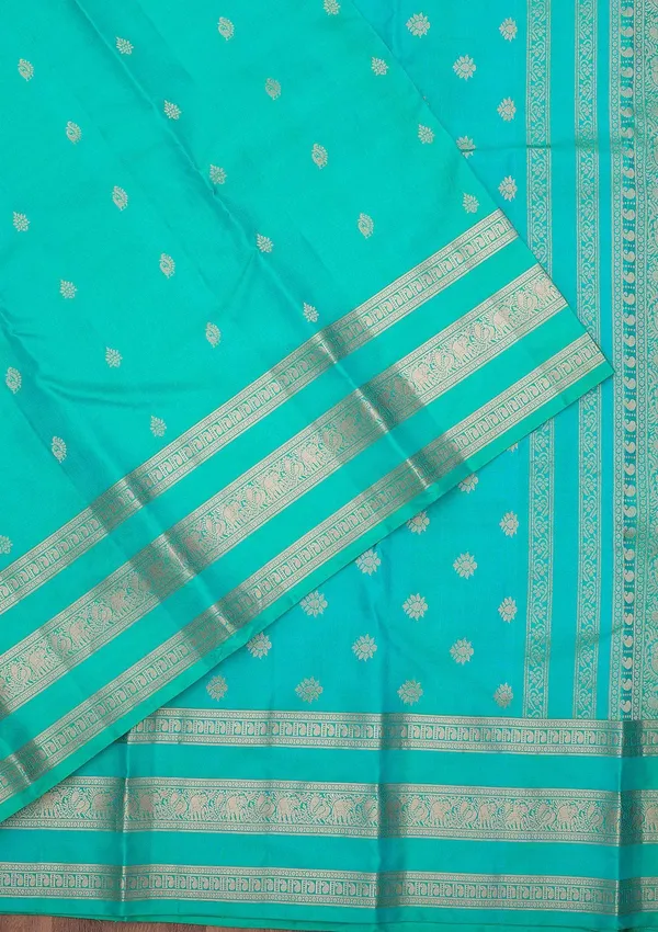 Sky_Blue_Zariwork_Gold_Pure_Silk_Silk_Saree