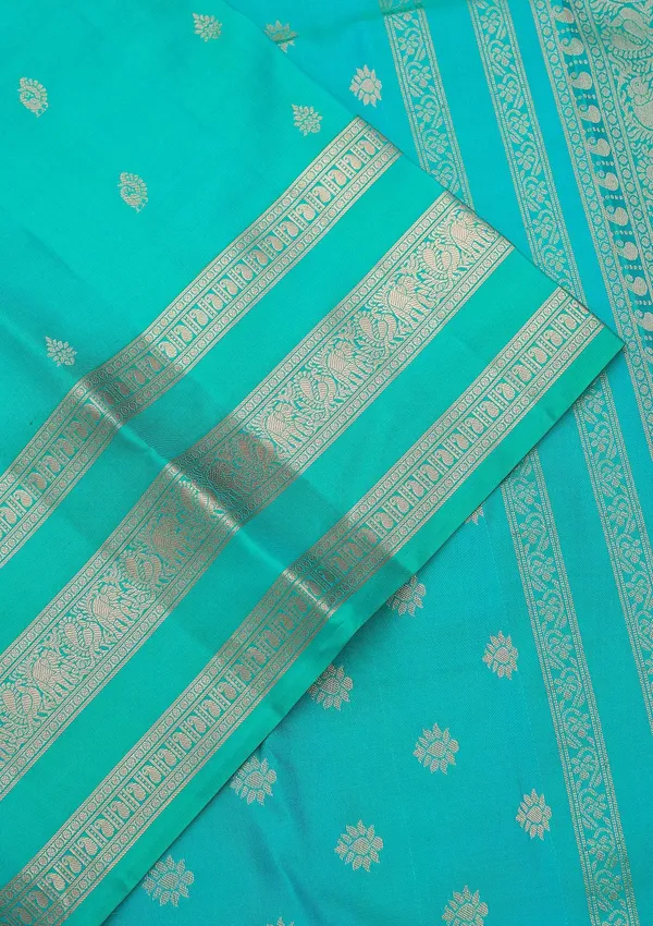 Sky_Blue_Zariwork_Gold_Pure_Silk_Silk_Saree