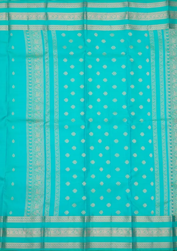 Sky_Blue_Zariwork_Gold_Pure_Silk_Silk_Saree