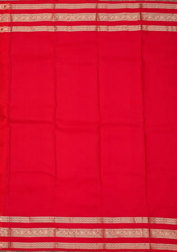 Red_Zariwork_Gold_Pure_Silk_Silk_Saree