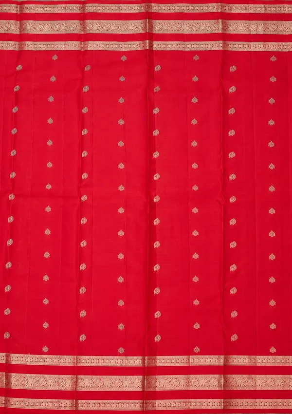 Red_Zariwork_Gold_Pure_Silk_Silk_Saree