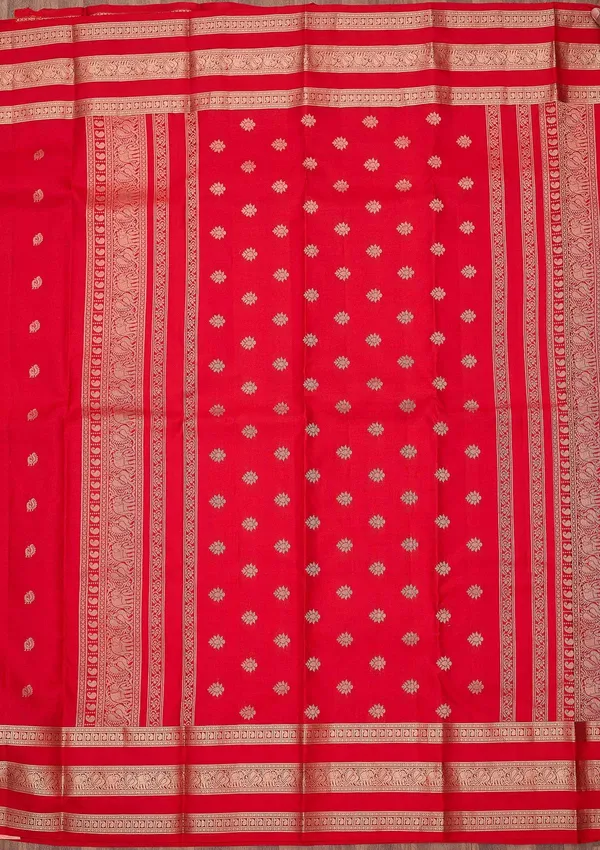 Red_Zariwork_Gold_Pure_Silk_Silk_Saree
