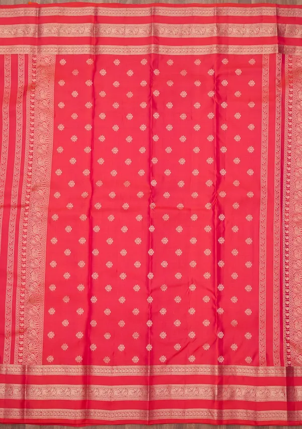 Rani_Pink_Zariwork_Gold_Pure_Silk_Silk_Saree