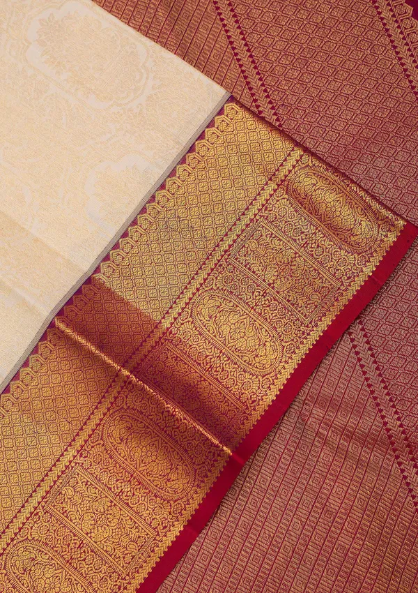 Off_White_Zariwork_Gold_Pure_Silk_Silk_Saree