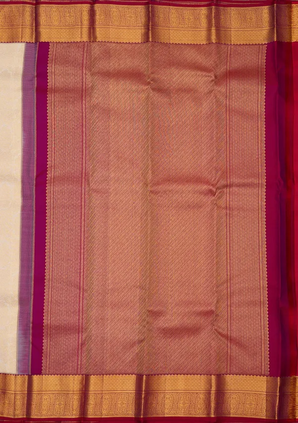 Off_White_Zariwork_Gold_Pure_Silk_Silk_Saree