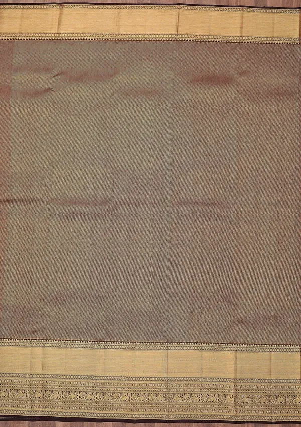 Brown_Zariwork_Gold_Pure_Silk_Silk_Saree