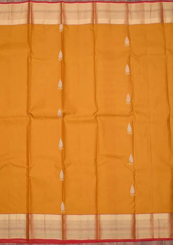 Mustard_Zariwork_Gold_Pure_Silk_Silk_Saree