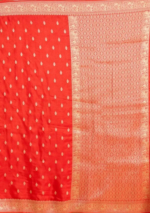 Orange_Zariwork_Gold_Silk_Silk_Saree