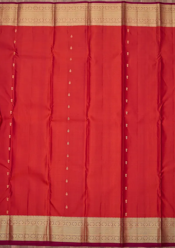Red_Zariwork_Gold_Pure_Silk_Silk_Saree