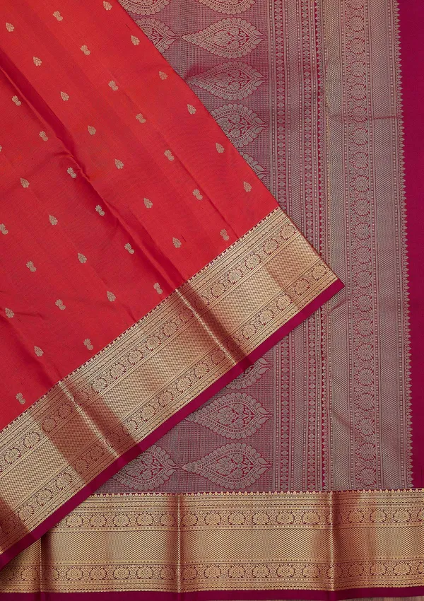 Red_Zariwork_Gold_Pure_Silk_Silk_Saree