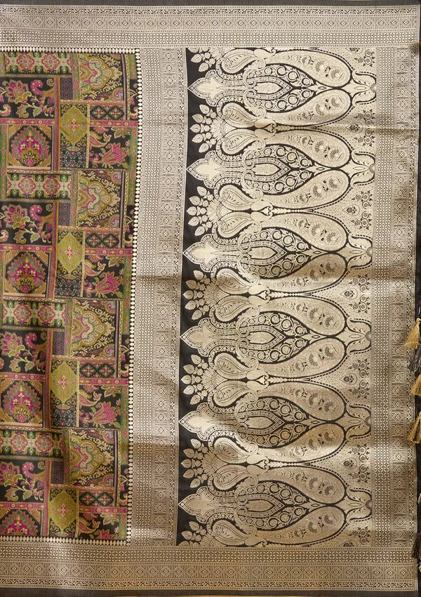 Black_Zariwork_Silver_Art_Silk_Silk_Saree
