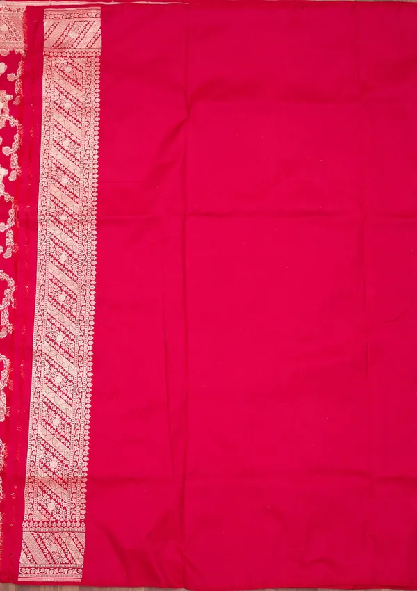 Rani_Pink_Zariwork_Gold_Silk_Silk_Saree