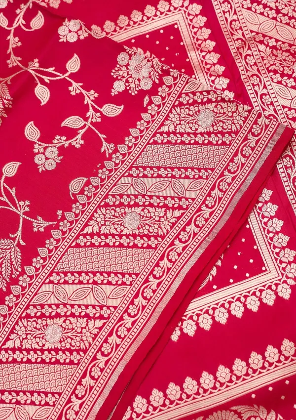 Rani_Pink_Zariwork_Gold_Silk_Silk_Saree