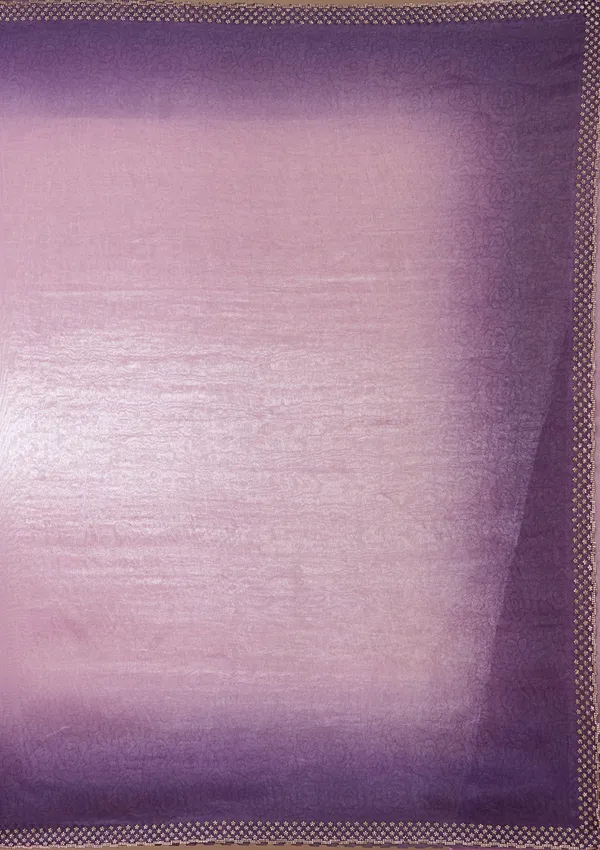 Lavender_Stonework_Gold_Organza_Saree