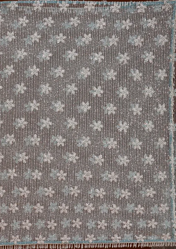 Sky_Blue_Sequins_Net_Saree