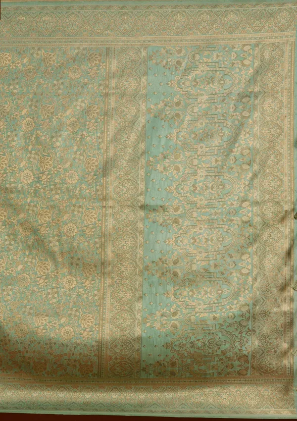 Pista_Green_Zariwork_Art_Silk_Silk_Saree