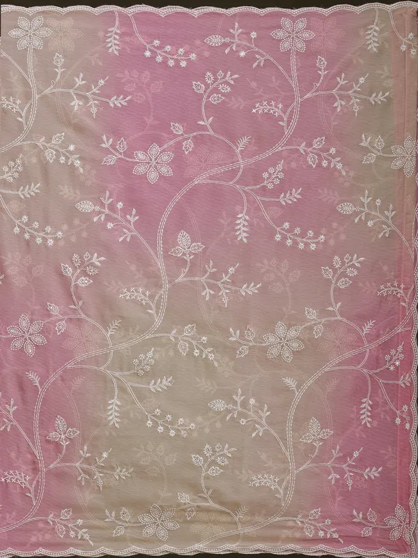 Peach_Threadwork_Dola_Silk_Readymade_Salwar_Suit