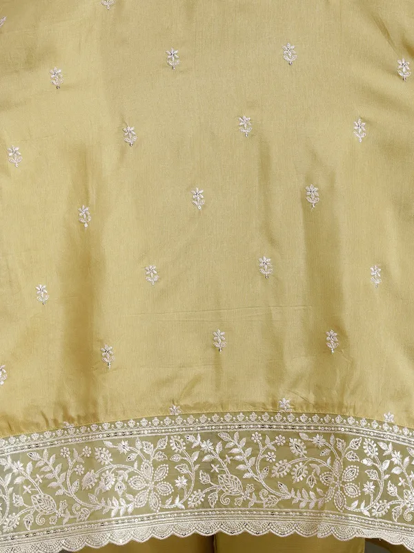 Leaf_Green_Threadwork_Dola_Silk_Readymade_Salwar_Suit
