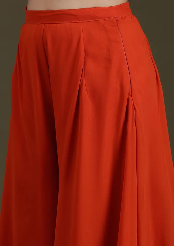 Orange_Cutdana_Brocade_Readymade_Salwar_Suit