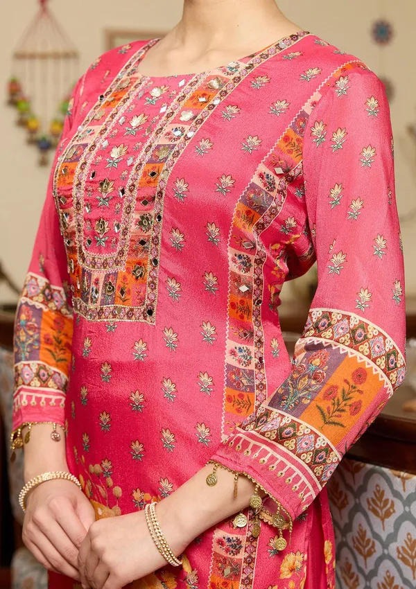 Rani_Pink_Mirrorwork_Crepe_Readymade_Salwar_Suit