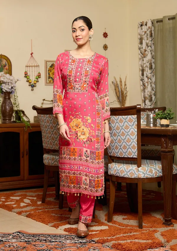 Rani_Pink_Mirrorwork_Crepe_Readymade_Salwar_Suit