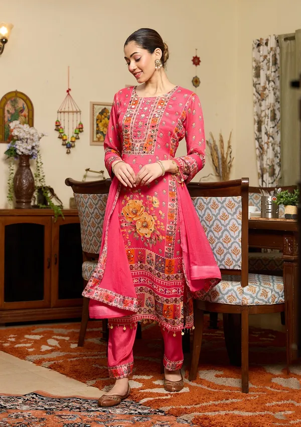 Rani_Pink_Mirrorwork_Crepe_Readymade_Salwar_Suit