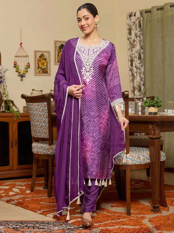 Purple_Threadwork_Crepe_Readymade_Salwar_Suit