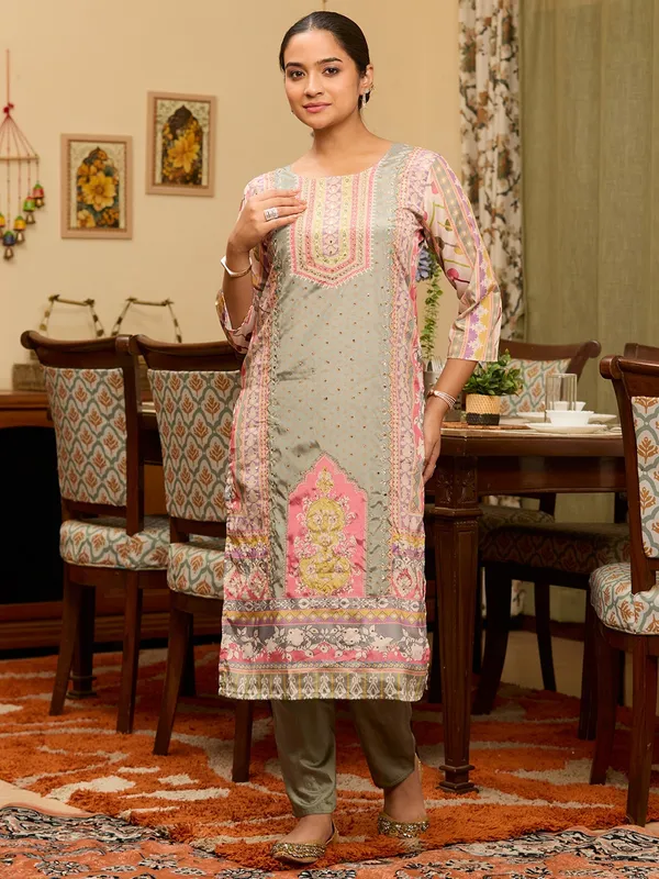 Pista_Green_Stonework_Tissue_Readymade_Salwar_Suit