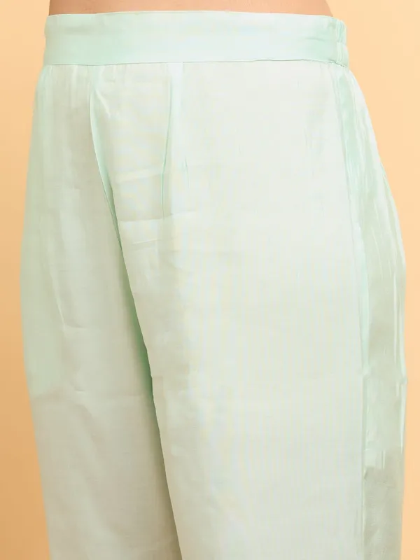 Blue_Threadwork_Chanderi_Readymade_Salwar_Suit